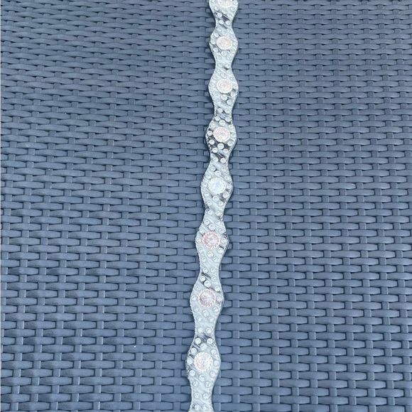 ⭐️ HAIR ON SCALLOPED WESTERN BELT WITH SWAROVSKI - Picture 10 of 16
